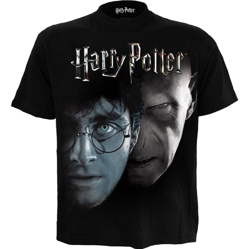 Spiral Harry Potter - Shadow Faces Herren TShirt - Schwarz